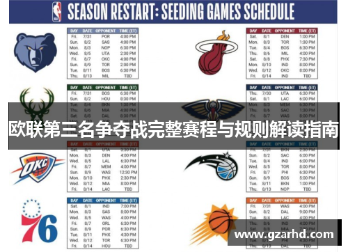 欧联第三名争夺战完整赛程与规则解读指南